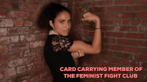 Womens March Woman GIF by Feminist Fight Club