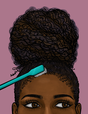 Natural Hair GIF by GIPHY Studios Originals