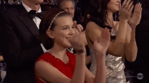 Millie Bobby Brown GIF by SAG Awards - Find & Share on GIPHY