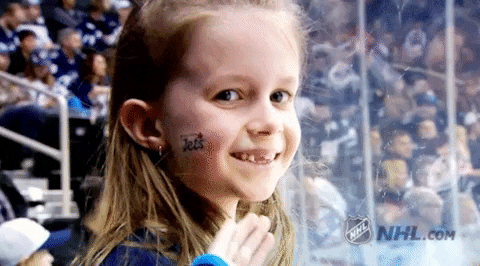 Little Girl Hello GIF by NHL - Find & Share on GIPHY