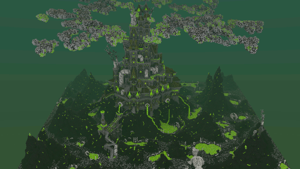 Vihreä Tehdas Minecraft Map