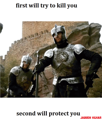 First Will Try To Kill You in GameOfThrones gifs