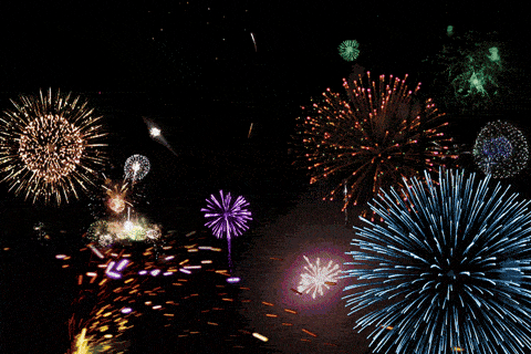 Night Celebration Animated GIF
