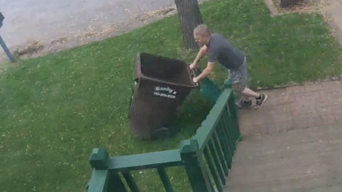 Garbage handling best Gif