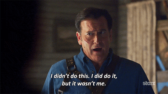 Indecisive Season 1 GIF by Ash vs Evil Dead - Find & Share on GIPHY