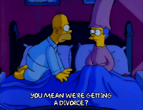 Season 3 Panic GIF by The Simpsons
