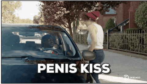 broad city penis kiss