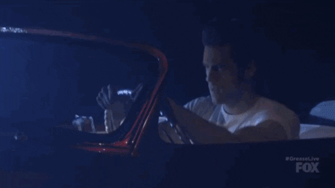 Grease Live driving