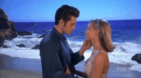 Aaron Tveit Kiss GIF by Grease Live