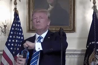 Donald Trump Water GIF - Find & Share on GIPHY
