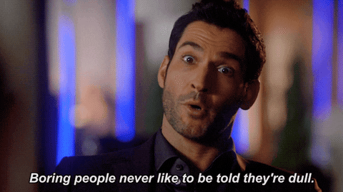 Lucifer On Fox Boring People GIF by Lucifer