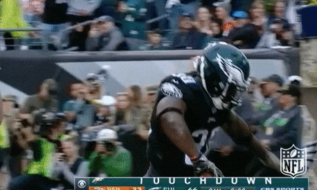 Touchdown Animation Nfl Philadelphia Eagles Football GIF by NFL - Find & Share on GIPHY