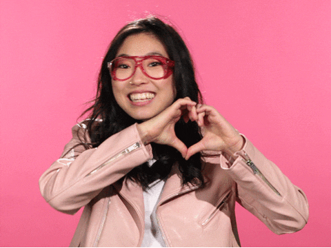 Heart Hands Love GIF by Awkwafina - Find & Share on GIPHY