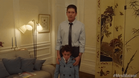 Michael Zegen Joel GIF by The Marvelous Mrs. Maisel