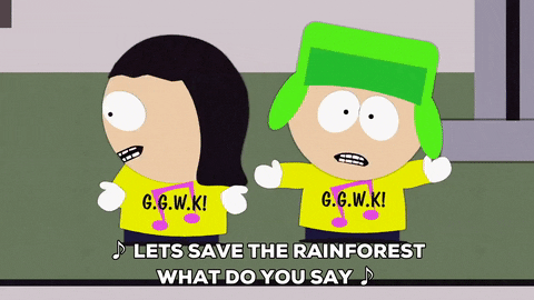 Kyle Broflovski Singing GIF by South Park  - Find & Share on GIPHY