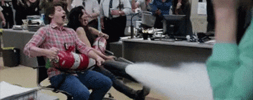 Andy Samberg Fire Extinguisher GIF - Find & Share on GIPHY