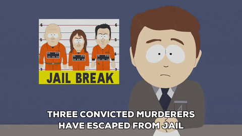 Jail Break News GIF By South Park Jail Break News GIF By South Park