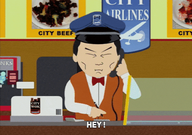 South Park falando Pedindo negociação