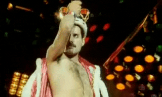 Freddie Mercury King GIF by myLAB Box