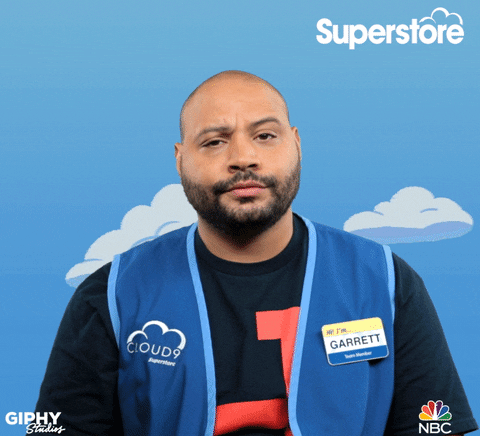 Disappointed Colton Dunn GIF by Superstore - Find & Share on GIPHY