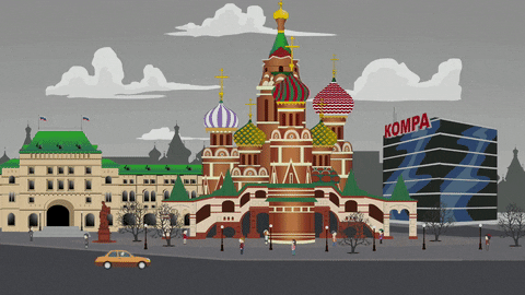South Park car street russia palace
