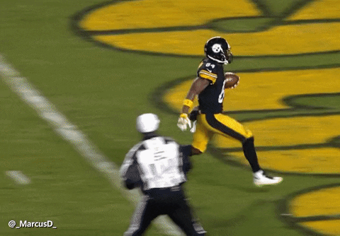 Pittsburgh Steelers Running Into A Wall GIF - Find & Share on GIPHY