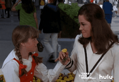 Mary Tyler Moore Hug GIF by HULU - Find & Share on GIPHY