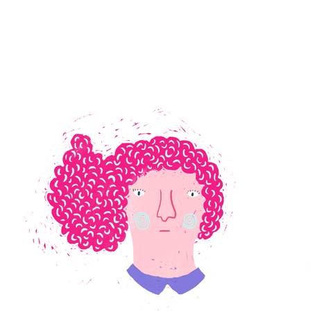 Hair Gif Artist GIF by Amalteia - Find & Share on GIPHY