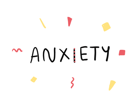 anxiety, word, gif, mental health, mental illness