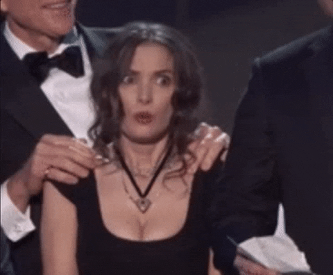 Winona Ryder Reaction GIF by SAG Awards - Find & Share on GIPHY