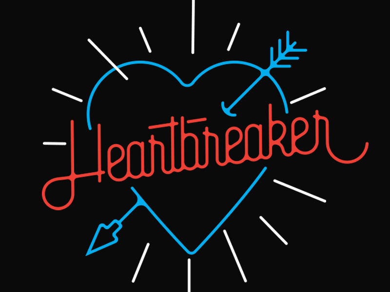 Neon Heartbreaker GIF by Hayden Davis - Find & Share on GIPHY