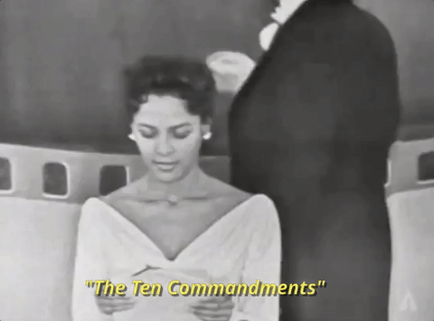 The Ten Commandments Oscars GIF by The Academy Awards
