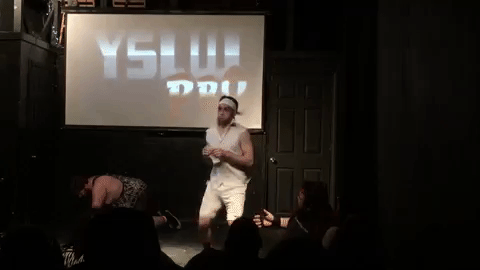 Pro Wrestling Jump GIF by You Should Love Wrestling Pro