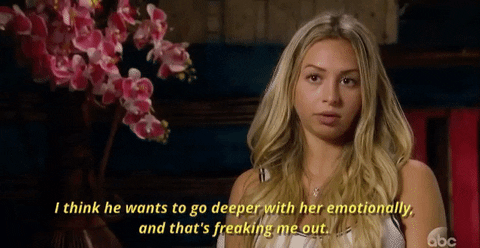 Episode 7 Corinne GIF by The Bachelor - Find & Share on GIPHY