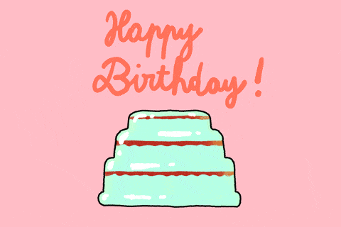 Birthday Happy Birthday Animated GIF