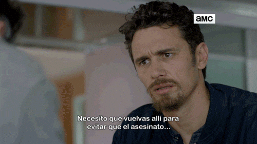 James Franco GIF by AMC Latinoamérica