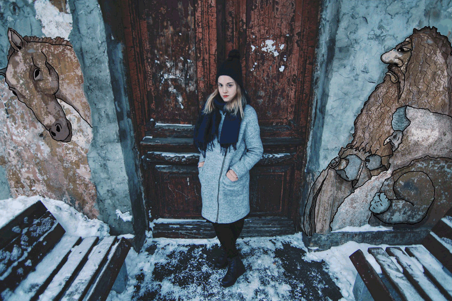 истории штукатурки, рисунки на обшарпанных стенах