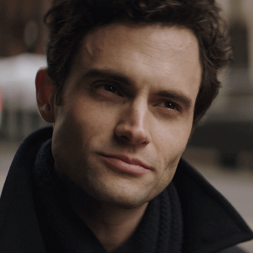 Happy Penn Badgley GIF by Lifetime - Find & Share on GIPHY