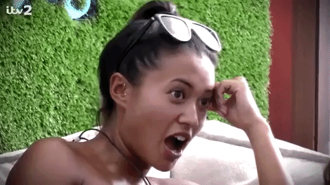Love Island Shock GIF - Find & Share on GIPHY