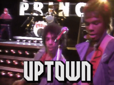 Image result for uptown gif prince