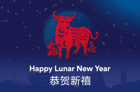 happy lunar new year 2021 animated gif