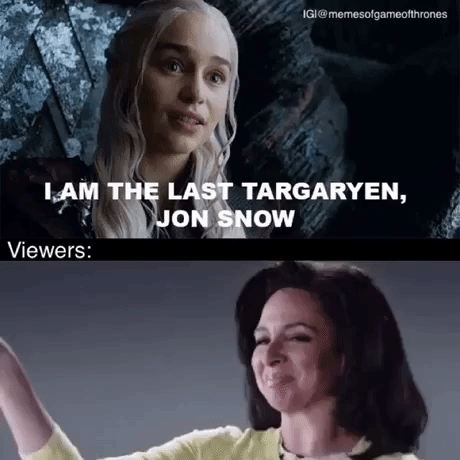 Last Targaryen in funny gifs