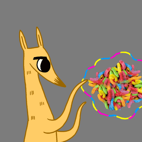 Gif Art Gummies GIF by Trolli Find & Share on GIPHY
