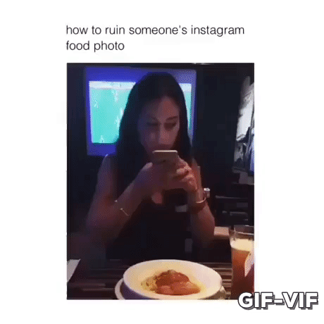 How To Ruin Instagram Photo in funny gifs