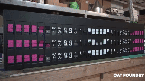 milk bar split flap gif