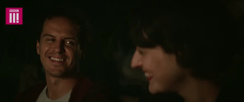 Confused Phoebe Waller-Bridge GIF by BBC Three - Find & Share on GIPHY