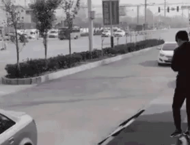 Crazy accident in funny gifs