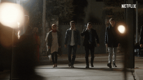 Party Friends GIF by NETFLIX