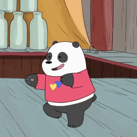 Risultato immagini per a spasso con il panda gif animata