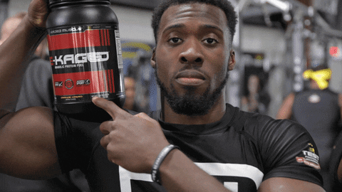Flex Protein GIF by Kaged Muscle